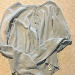 Baby blue sweater